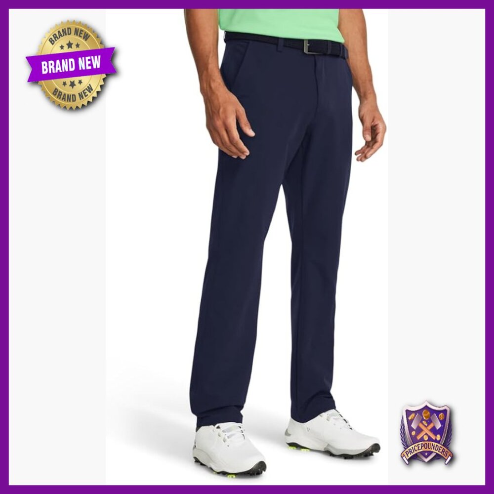 Men's Golf Track Pants, 4-Way Stretch, Moisture Wicking, Tapered Fit